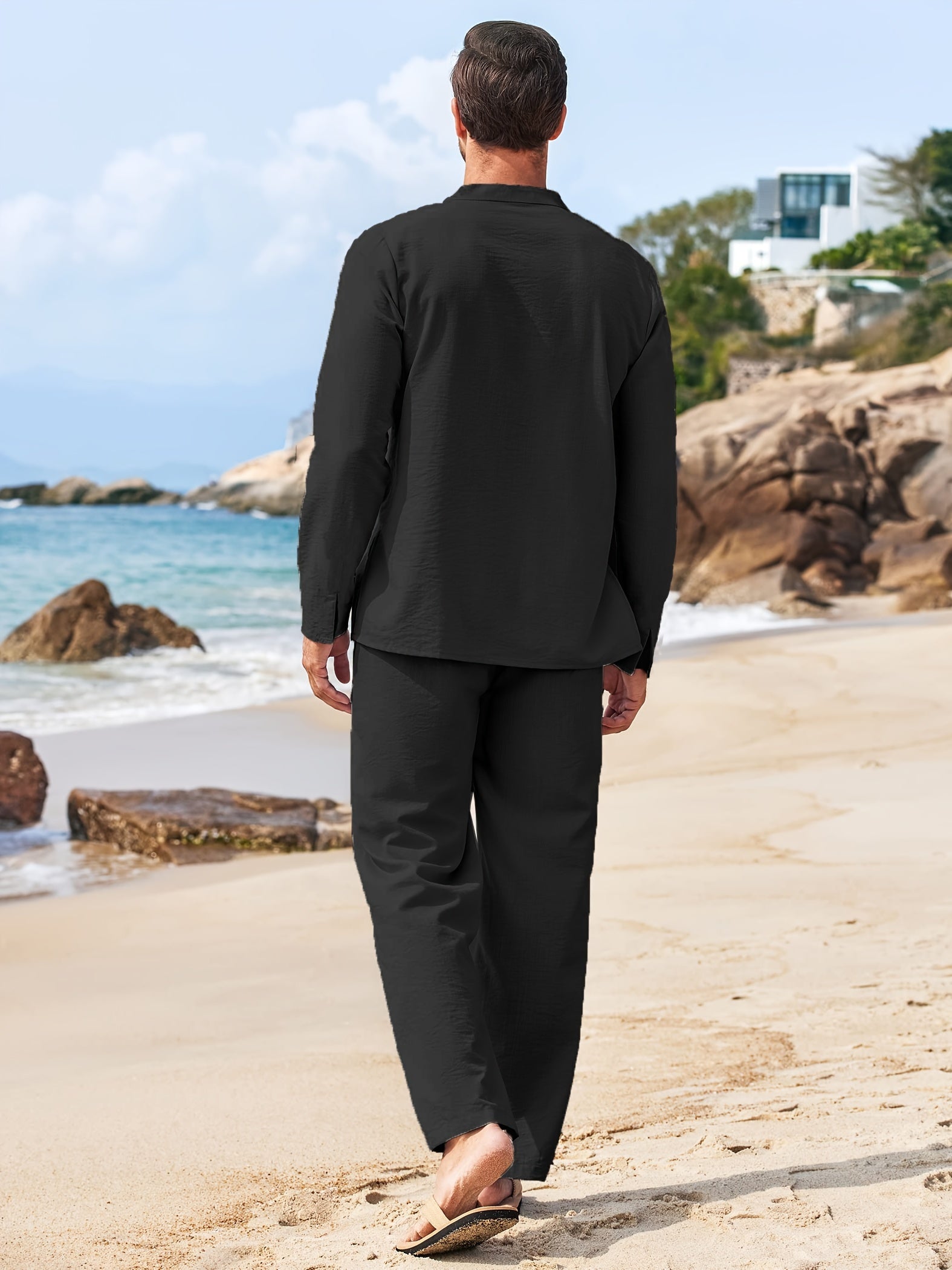 Herren Atmungsaktives Sommerliches Stoff-Set