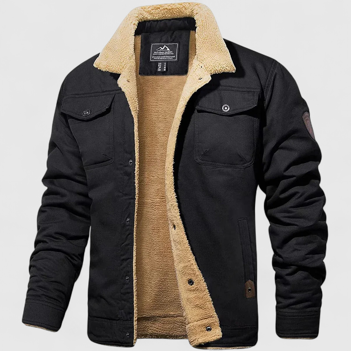 Herren Bequeme Bomberjacke für Stil