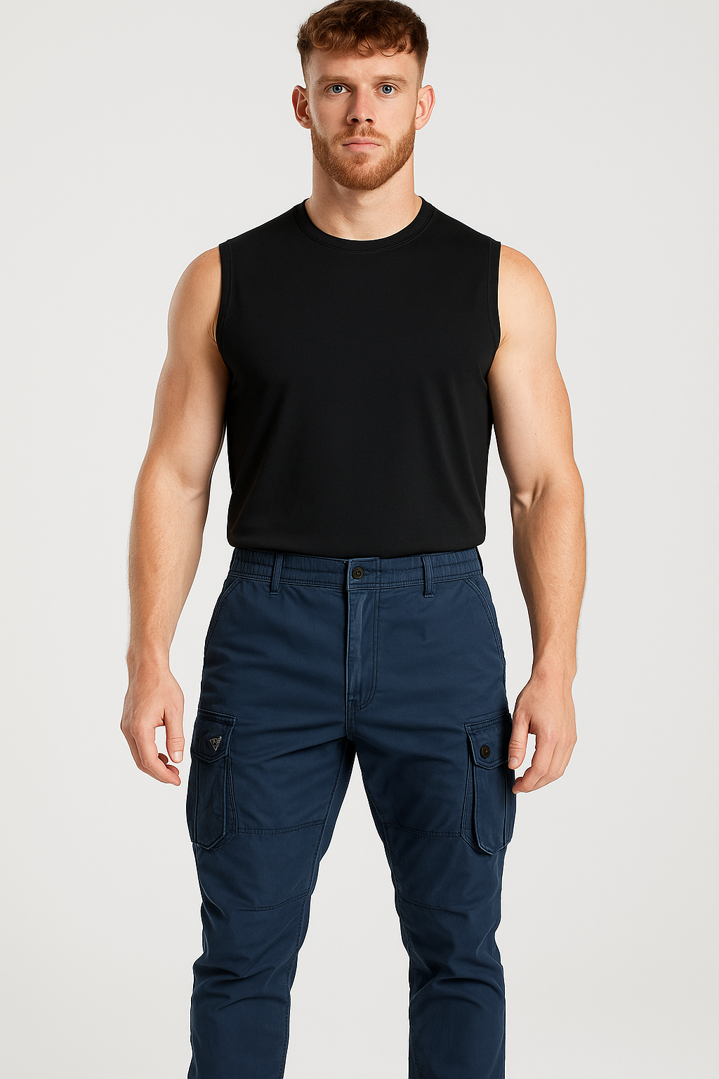 Herren Bequeme Cargo-Hose 1