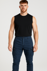 Herren Bequeme Cargo-Hose