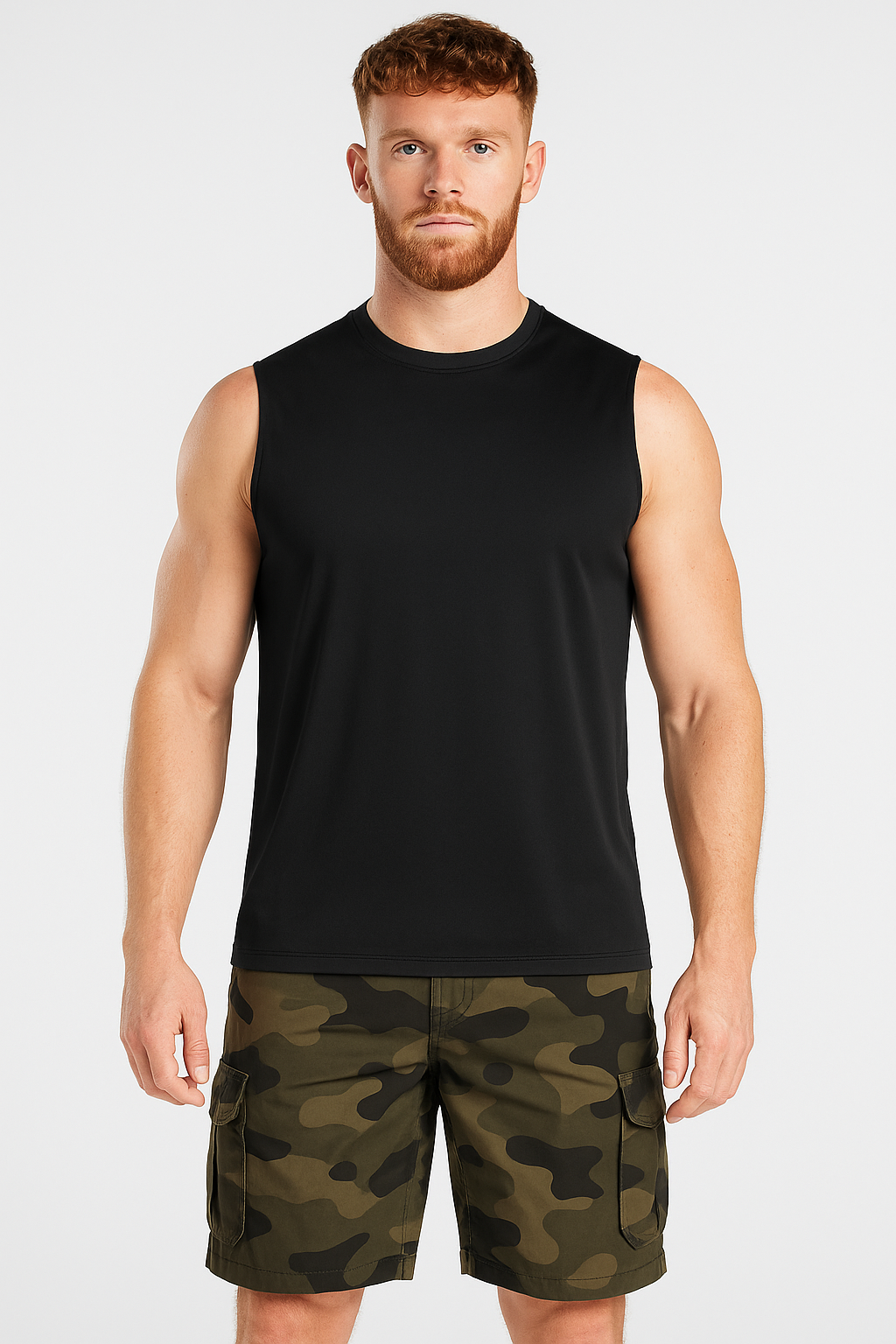 Herren Lässige Kamouflage Cargo Shorts 1