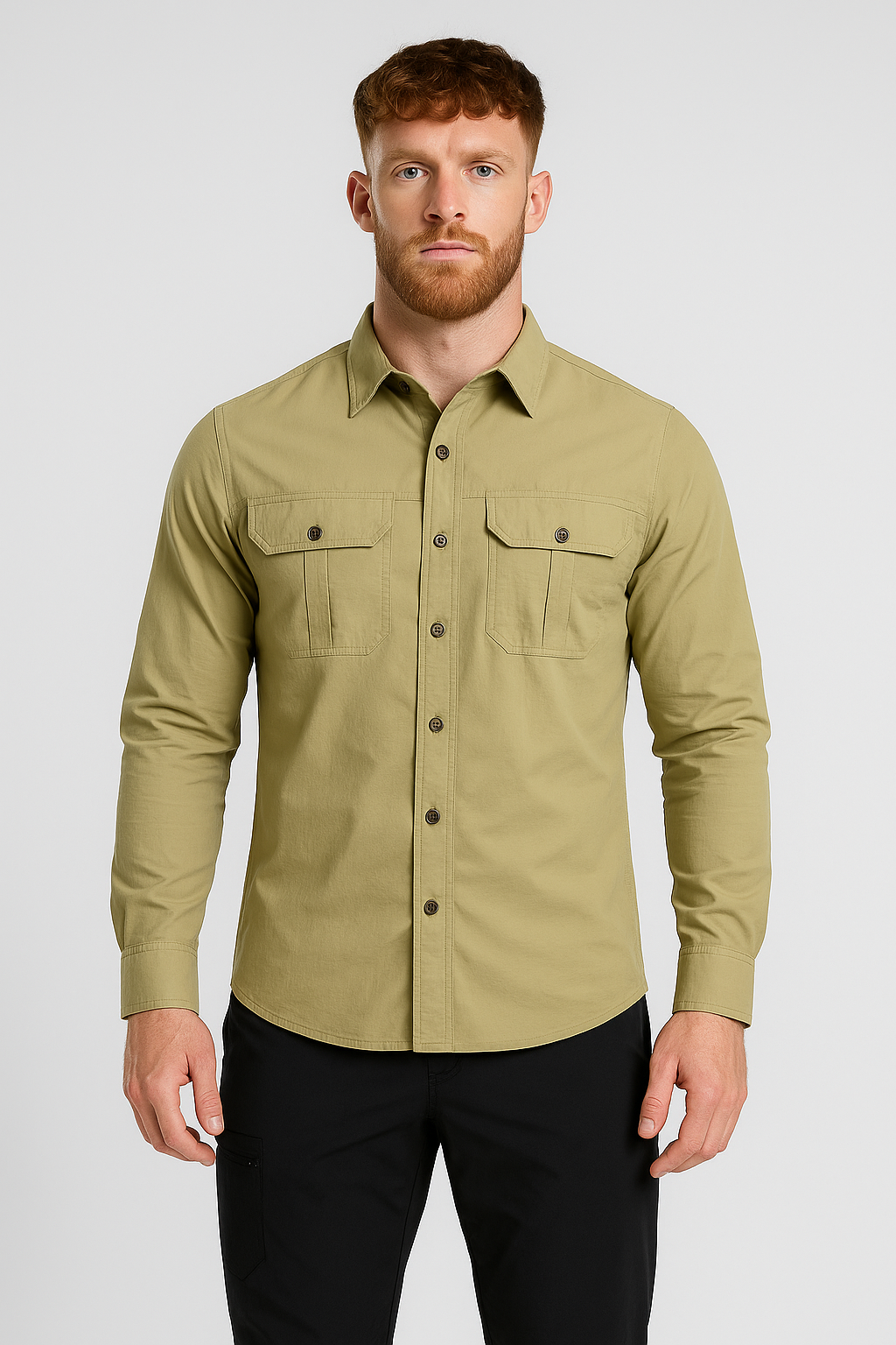 Herren Leichte Schnelltrocknende Sportbluse 1