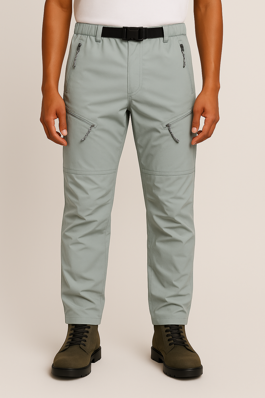 Herren Schnelltrocknende Outdoor-Hose mit Abnehmbaren Beinen 1