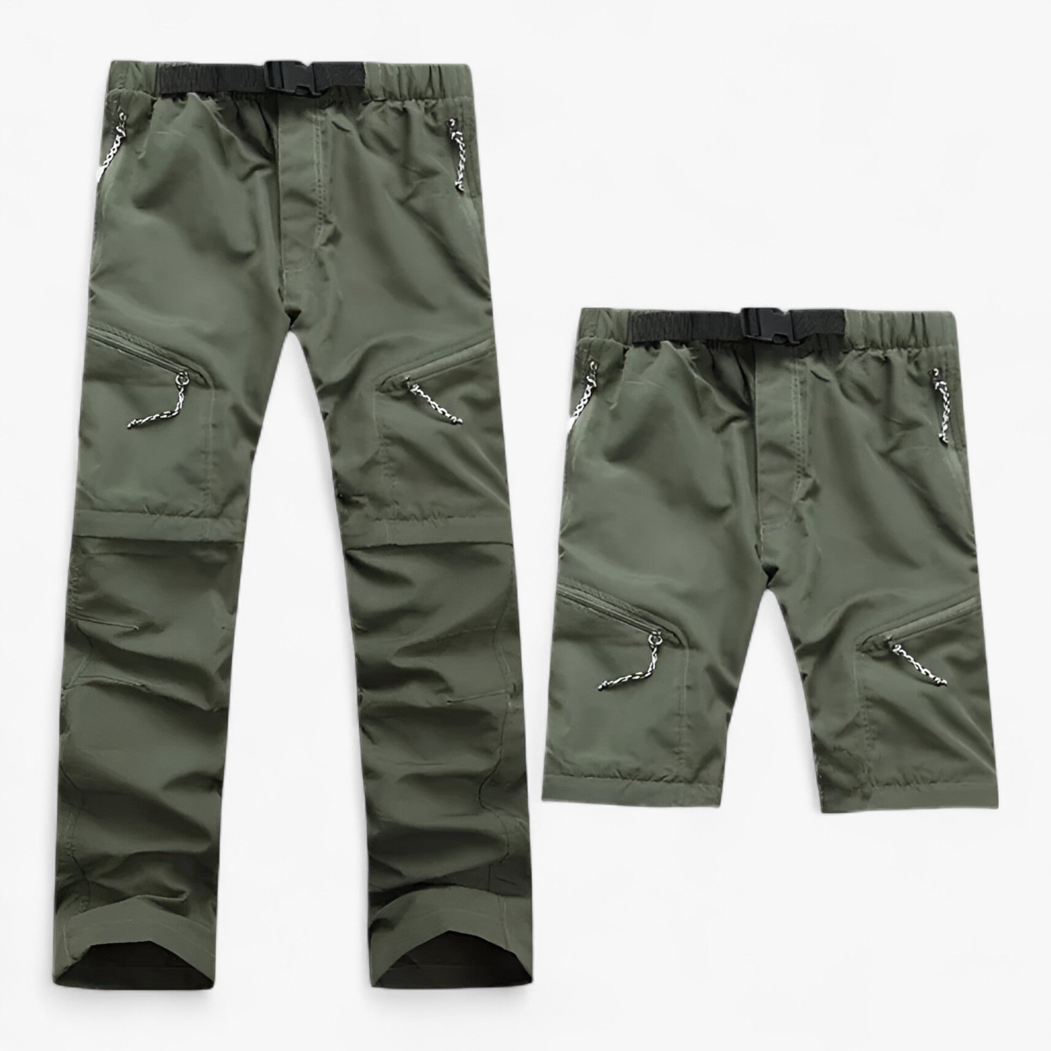 Herren Schnelltrocknende Outdoor-Hose mit Abnehmbaren Beinen 4