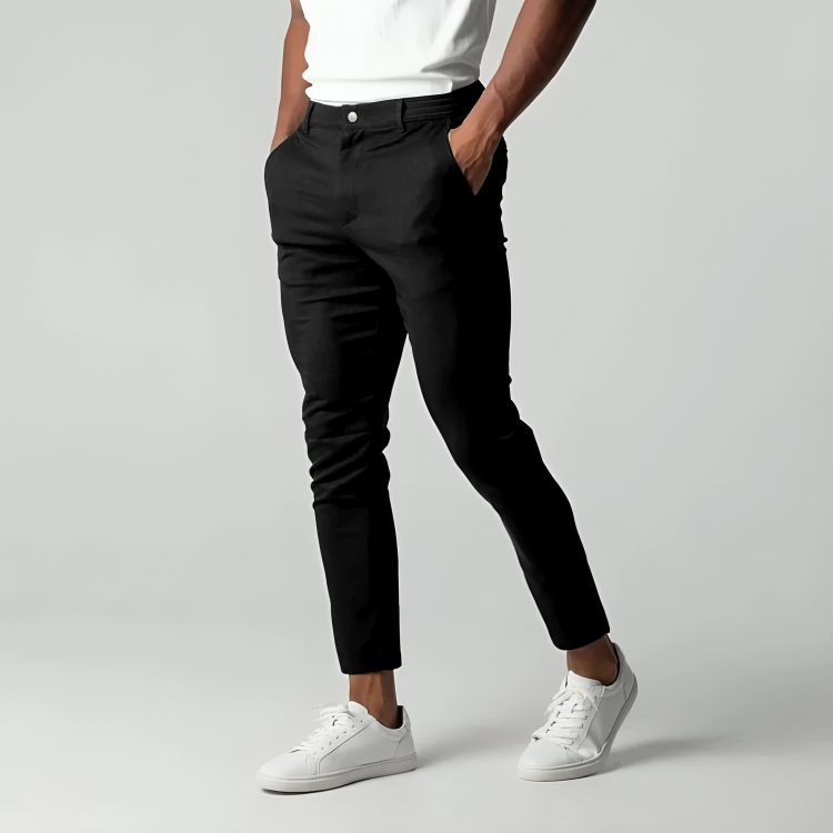 Herren Slim Fit Chino Hose Stretch