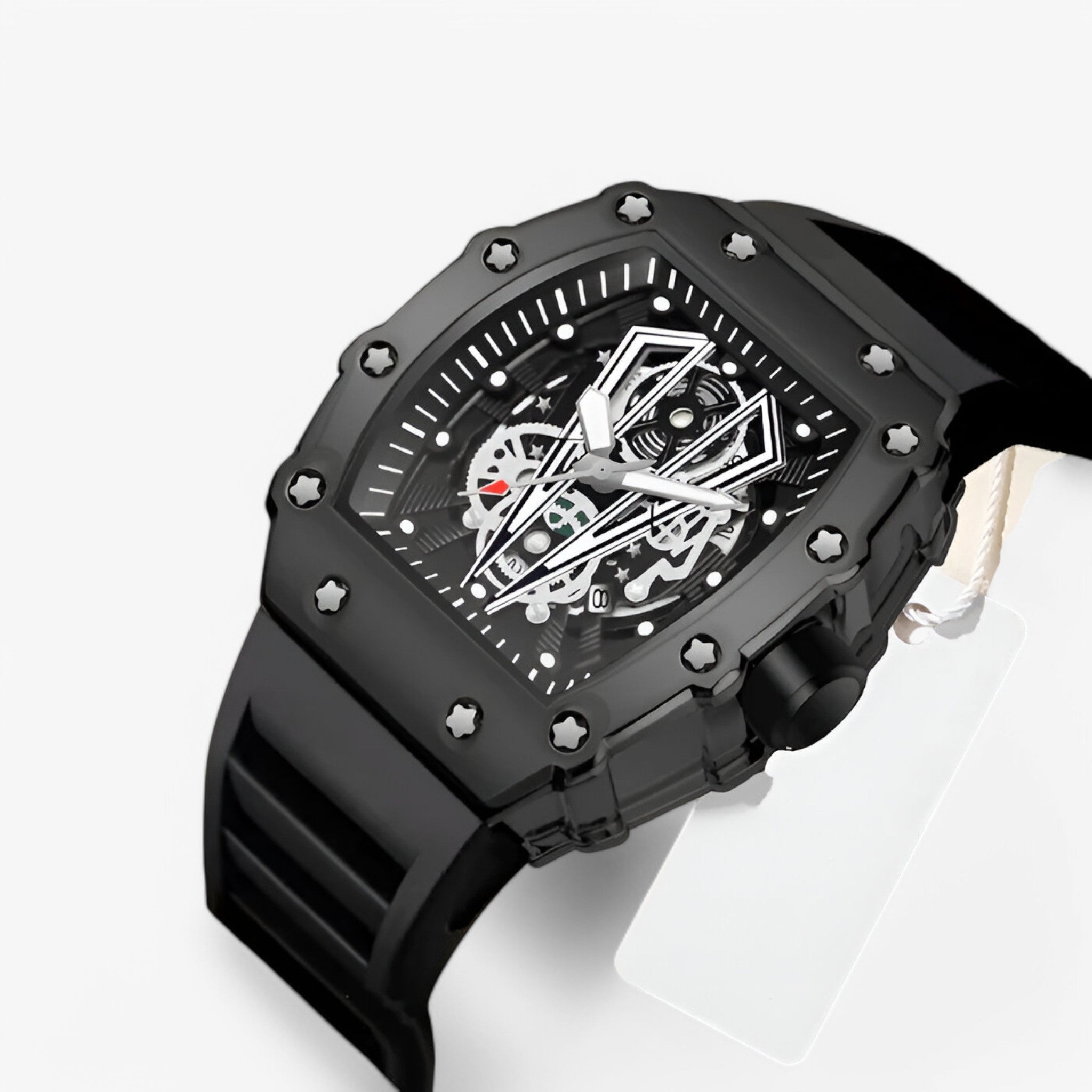 Herren Sportliche Quadratische Armbanduhr 1