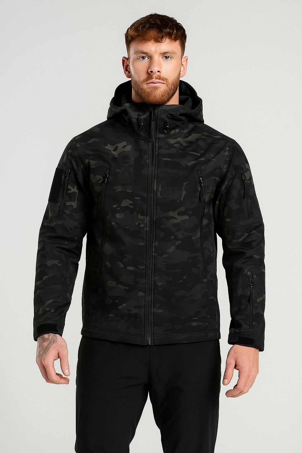 Herren Wasserdichte Softshelljacke 1
