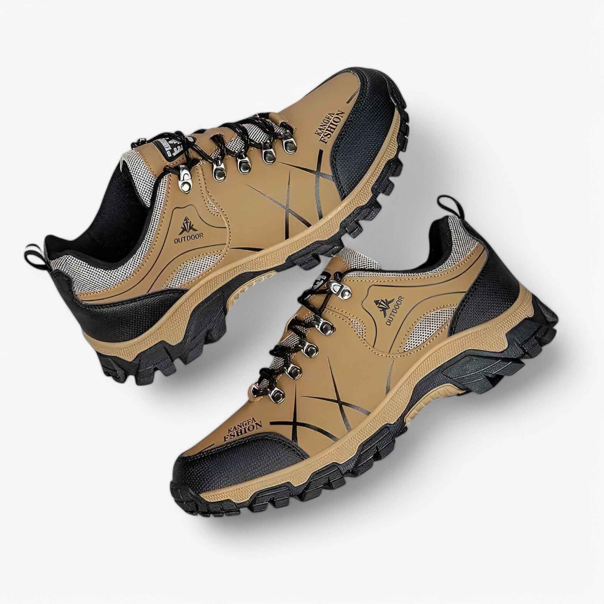 Herren Wasserdichte Wanderschuhe mit Grip 6
