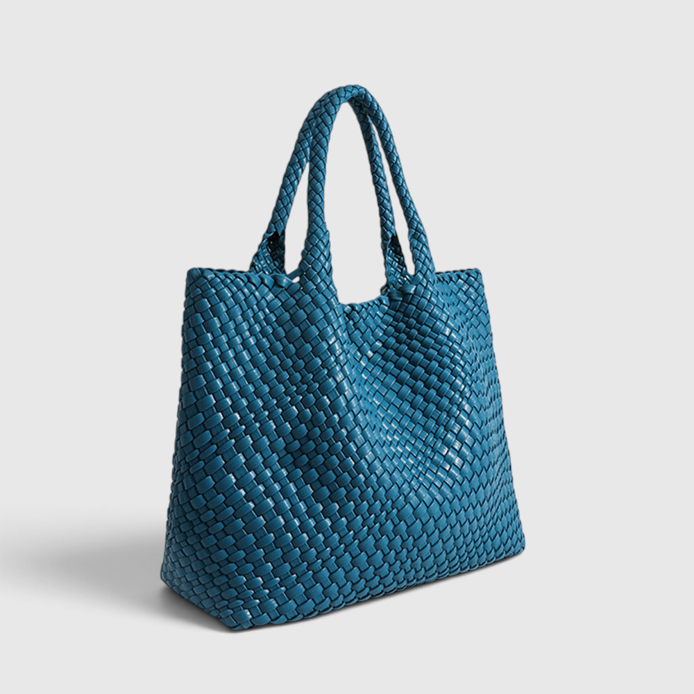Geflochtene Tote Bag – Luxus-Handtasche mit geräumigem Design