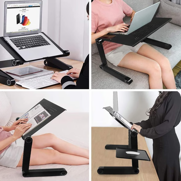 Höhenverstellbarer Laptopständer für Komfort