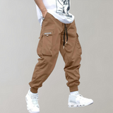 Herren Cargo Jogginghose - Sweatpants mit lockerer Passform