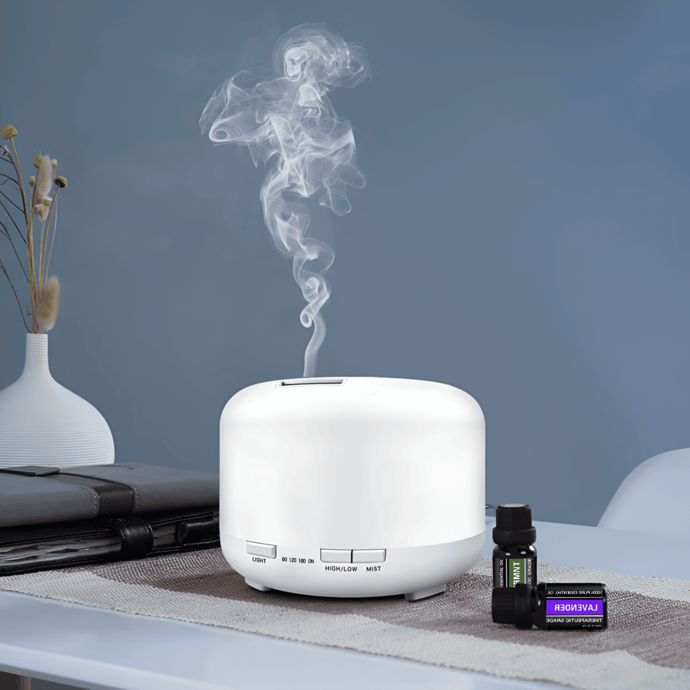 Lyrae - Smarter LED-Aroma-Diffusor mit Bluetooth-Lautsprecher und Luftbefeuchter für eine angenehme, entspannte Atmosphäre
