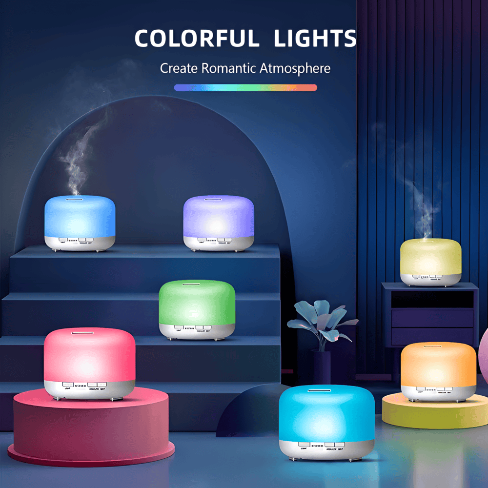 Lyrae - Smarter LED-Aroma-Diffusor mit Bluetooth-Lautsprecher und Luftbefeuchter für eine angenehme, entspannte Atmosphäre