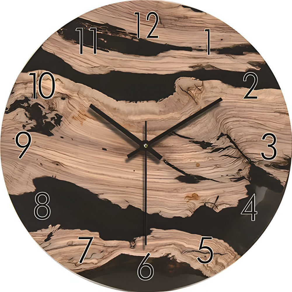Arista - Elegante minimalistischer Holzwanduhren für ein modernes Ambiente