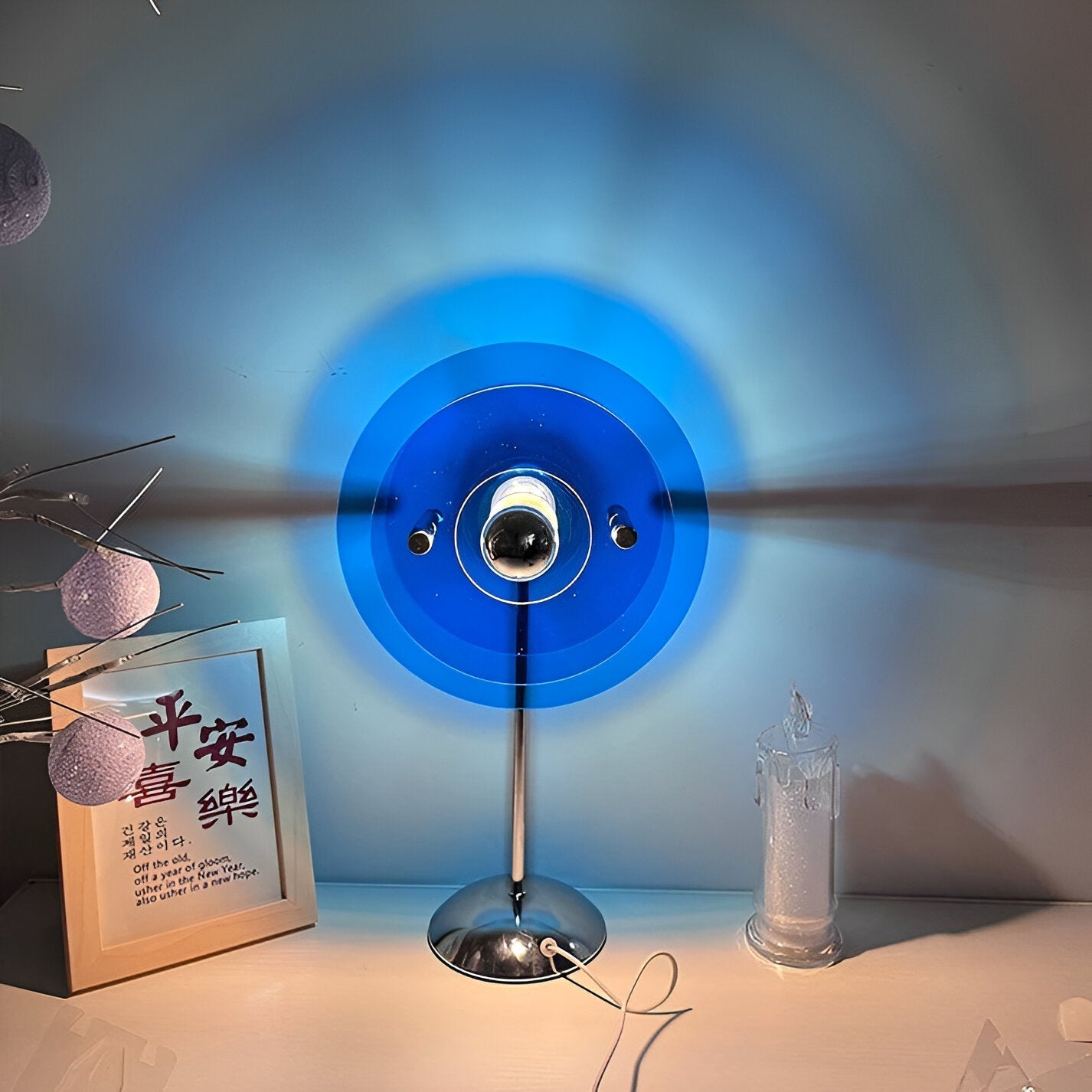 Sylinaea - Vintage Stilvolle LED Tischlampe mit Retro-Design