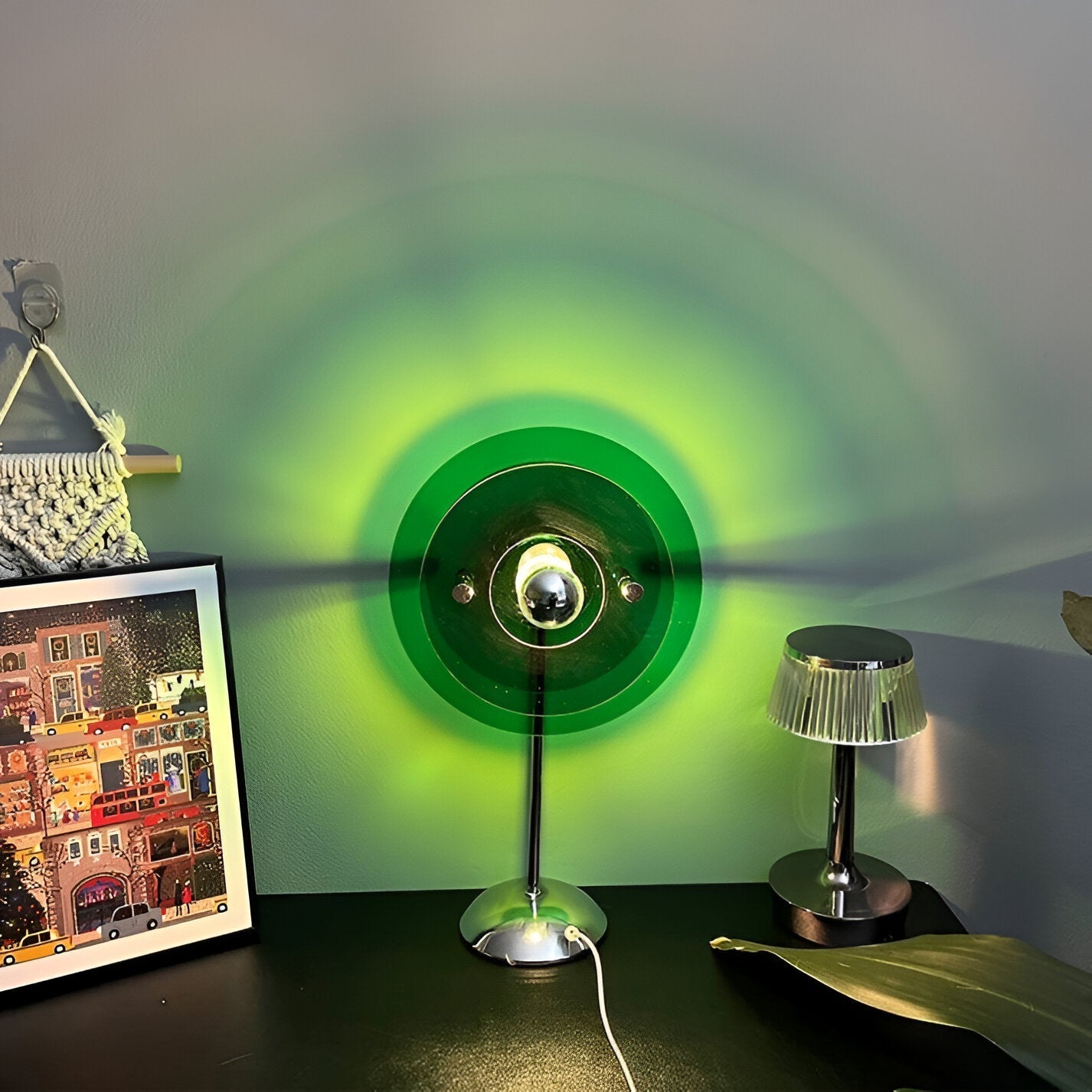Sylinaea - Vintage Stilvolle LED Tischlampe mit Retro-Design