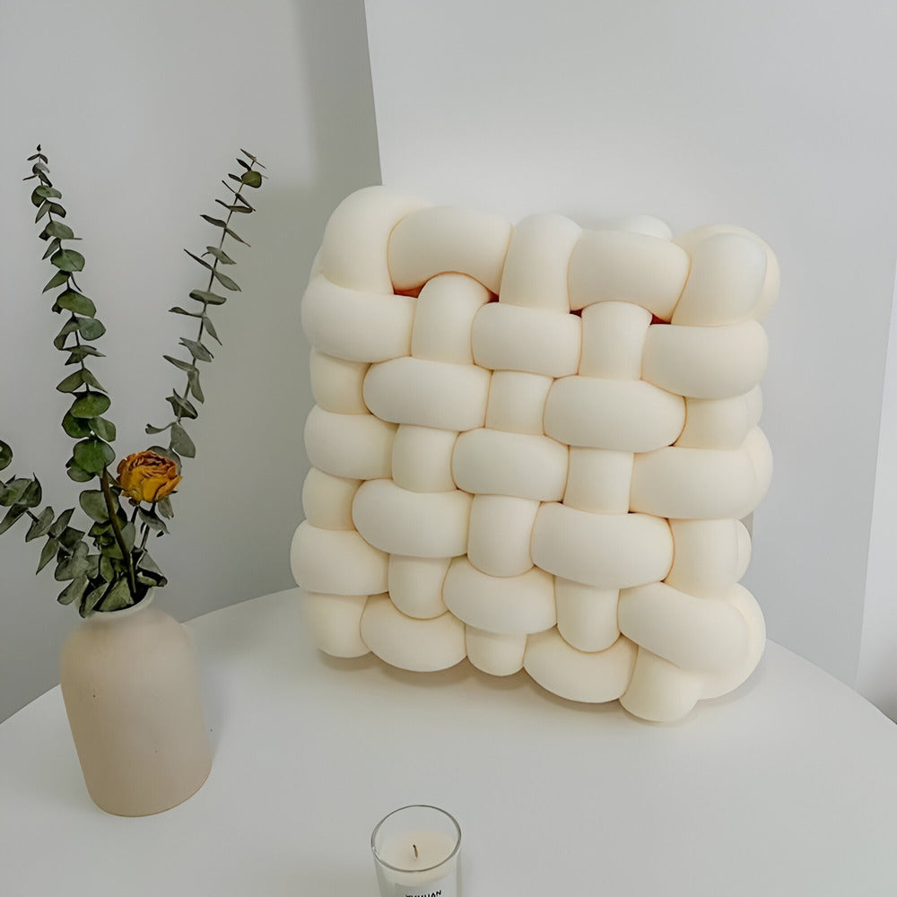 Myrrina - Luxuriöses Dekoratives Kissen mit Stilvollem Knotendesign