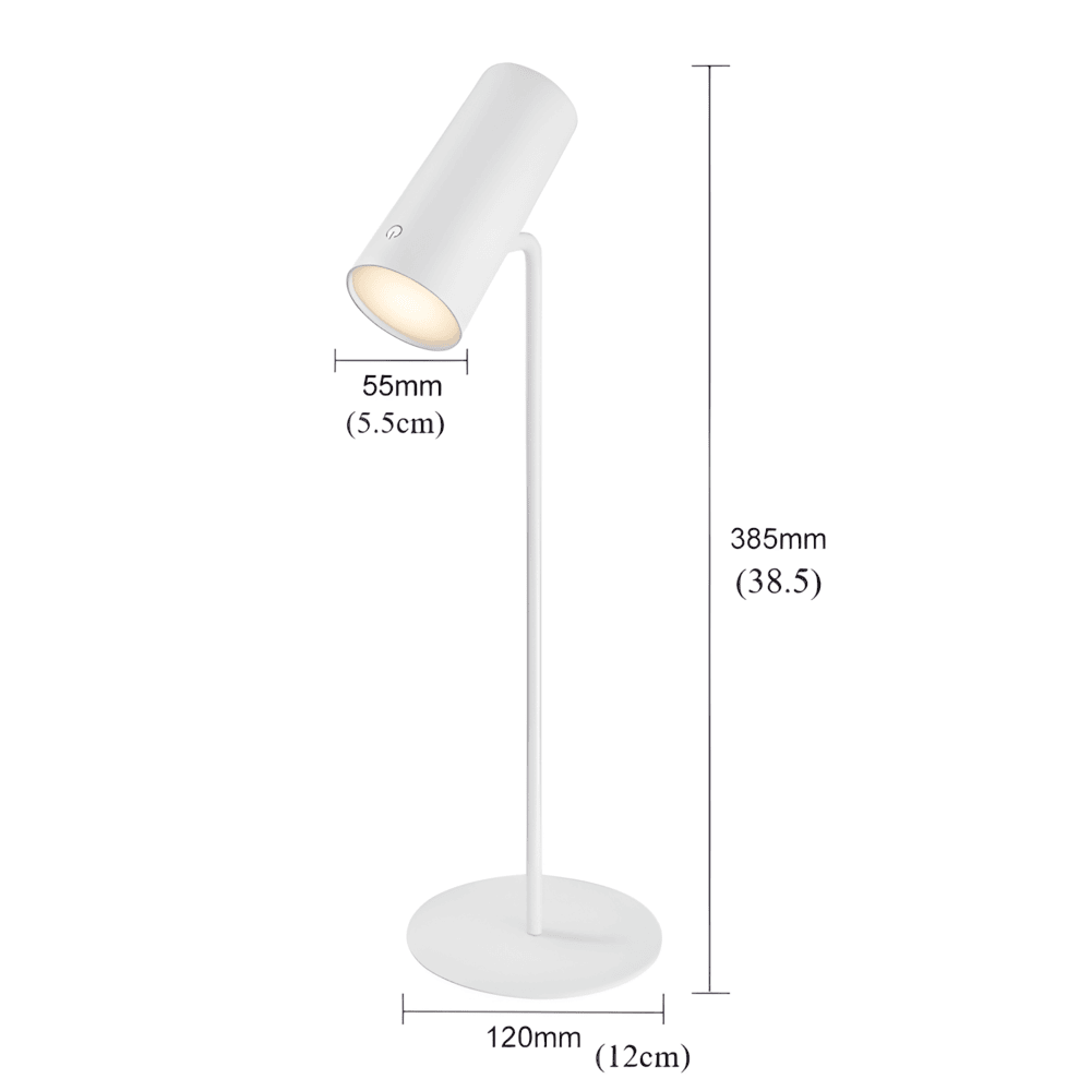 Sabina - Elegante Verstellbare LED Schreibtischlampe mit Verschiedenen Lichtmodi für eine Moderne Atmosphäre
