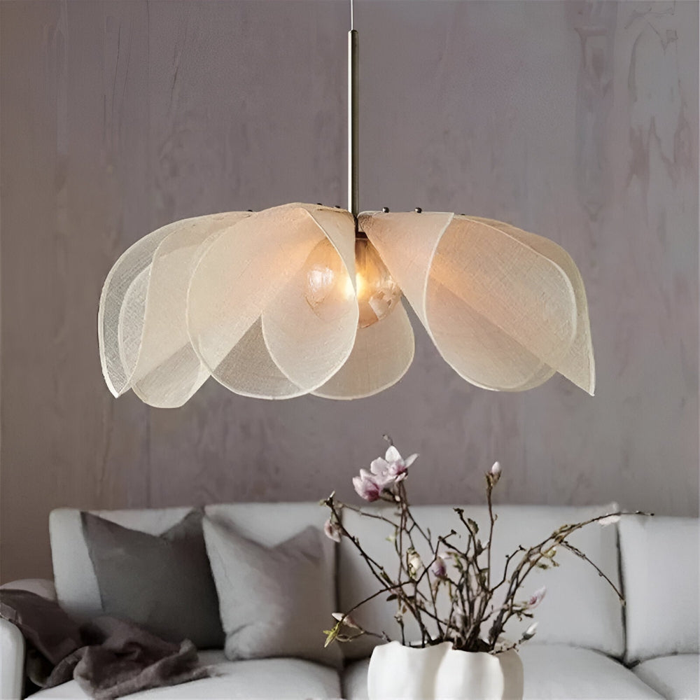 Alethea - Vintage Boho Blütenförmige Pendelleuchte für stilvolle Wohnraumdekoration