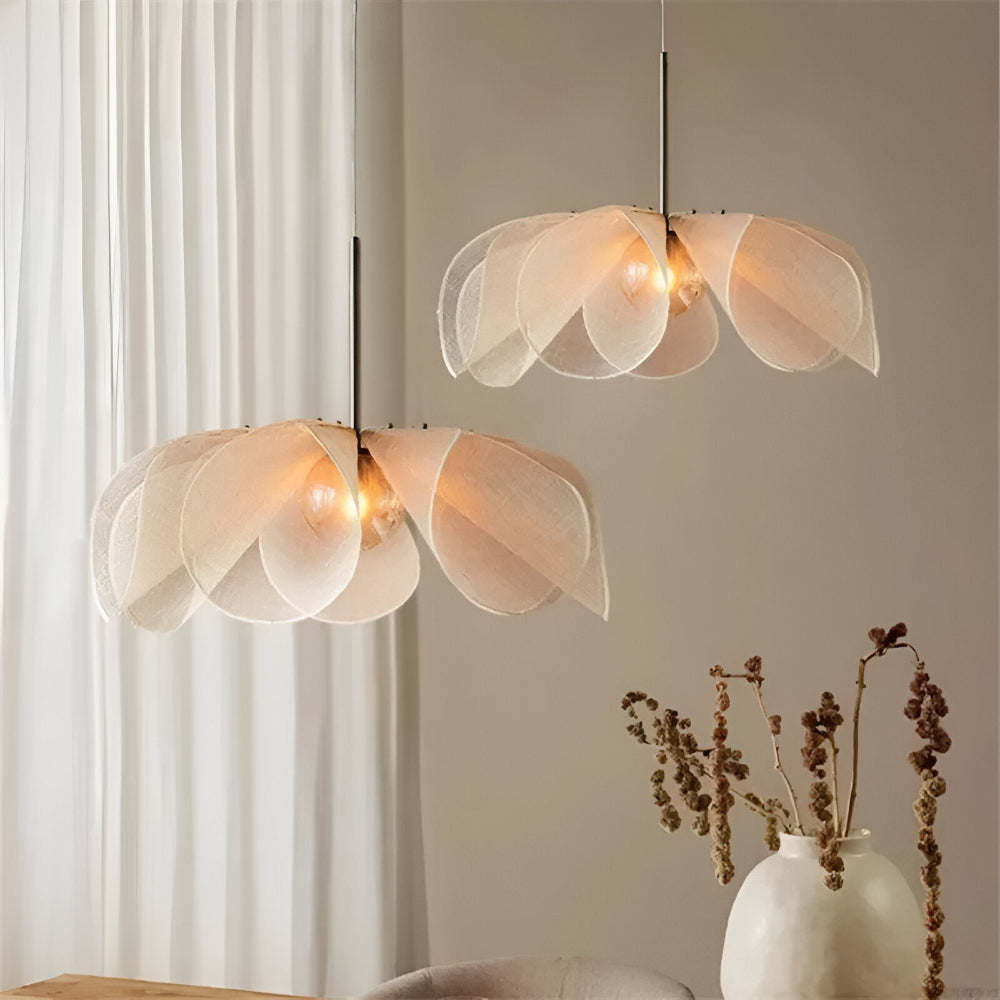 Alethea - Vintage Boho Blütenförmige Pendelleuchte für stilvolle Wohnraumdekoration