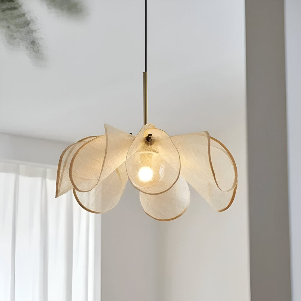 Alethea - Vintage Boho Blütenförmige Pendelleuchte für stilvolle Wohnraumdekoration
