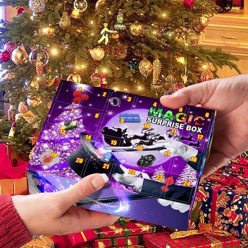 WonderCube - Magisk Countdown-Geschenkbox für Kinder, Perfekt für Abenteuer und Überraschungen