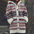 Boho-bedruckter Cardigan – Müheloses, freigeistiges Layering
