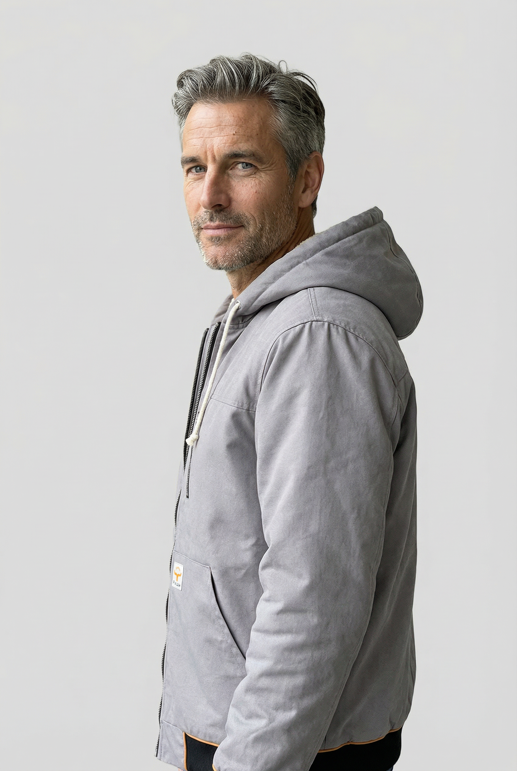 Ultraleichte Thermojacke mit weichem Sherpa-Futter