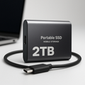 Hochleistungs-externe SSD | Schneller, zuverlässiger tragbarer Speicher