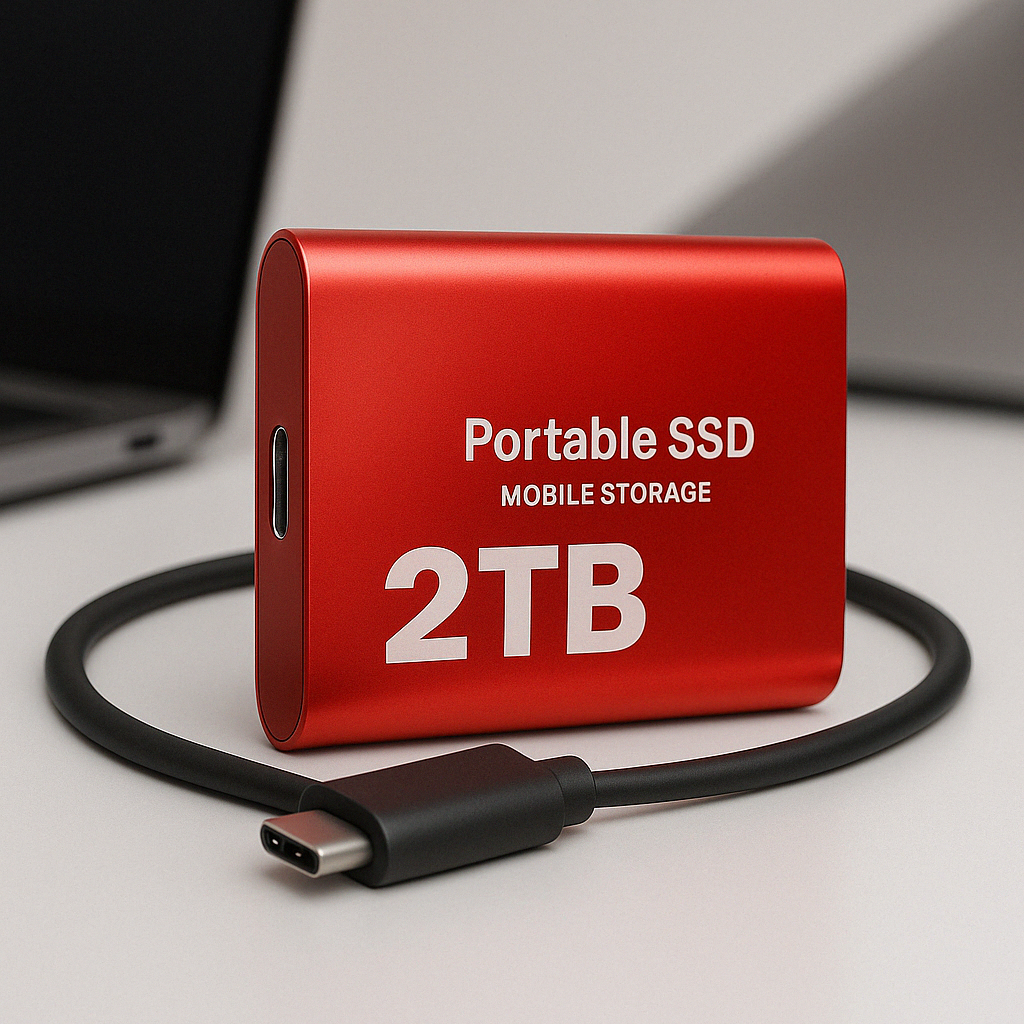 Hochleistungs-externe SSD | Schneller, zuverlässiger tragbarer Speicher