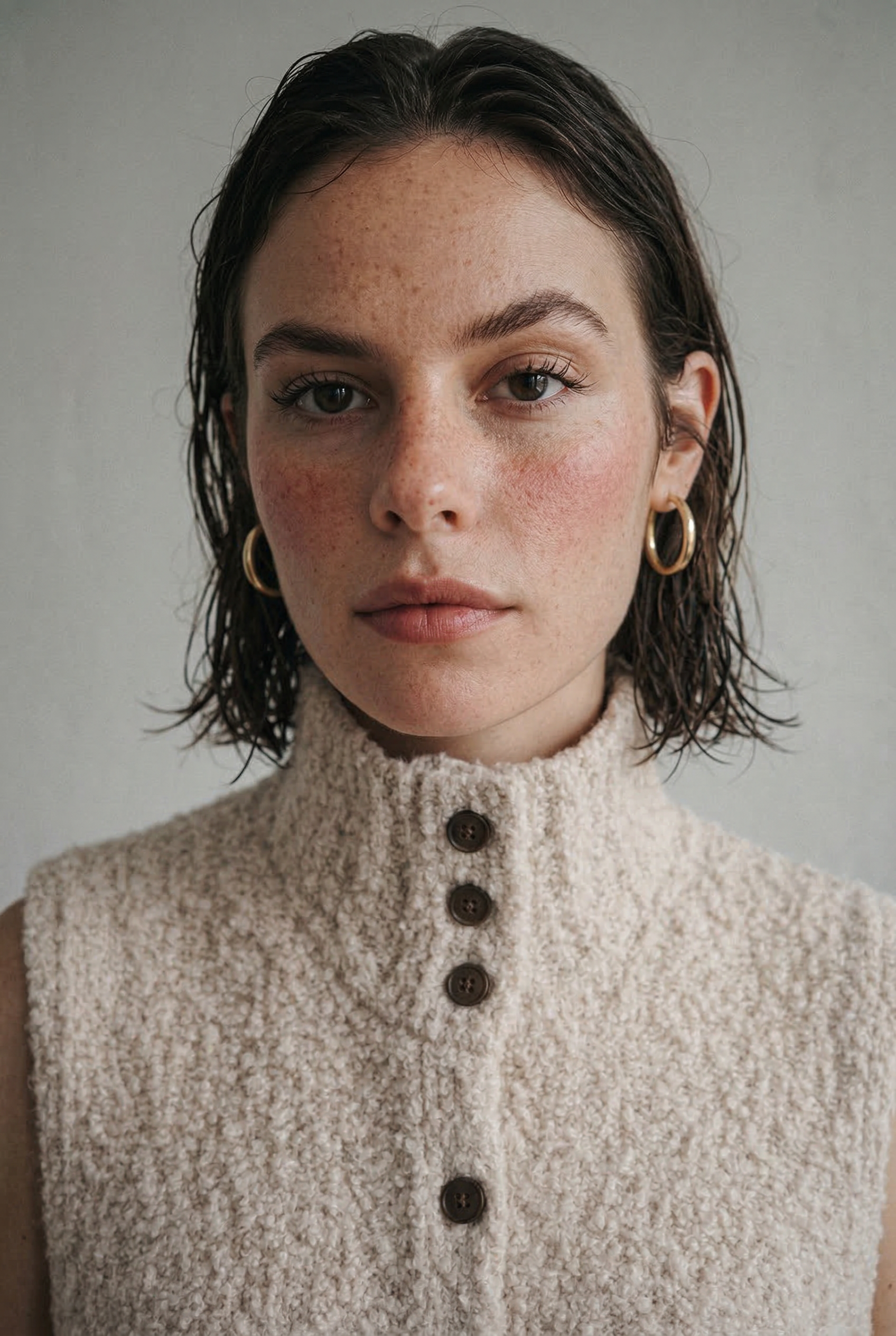 Schicke und elegante ärmellose Strickjacke Damen