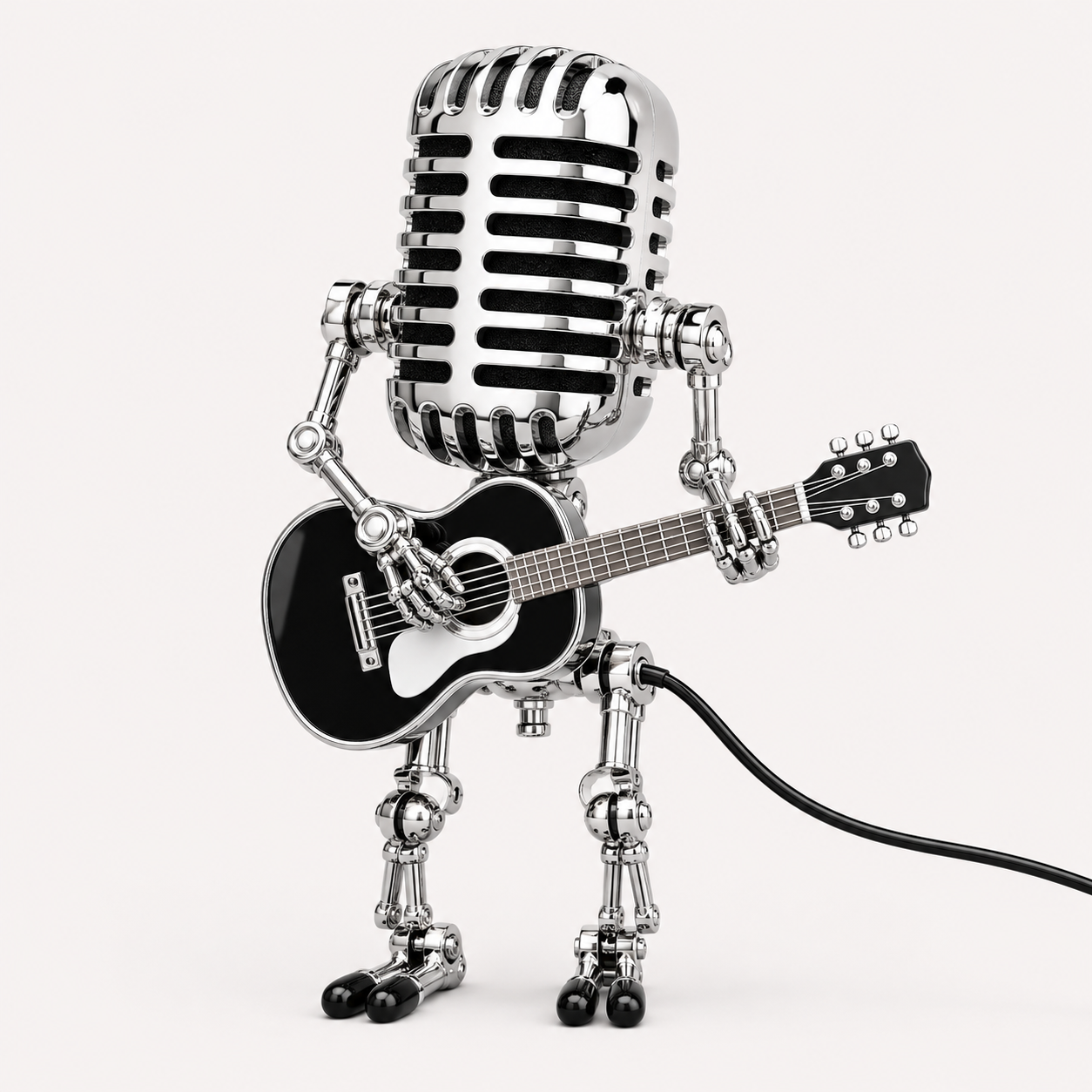 Innovativer Roboter-Tischlampe für modernes Tee-Feeling