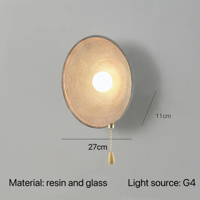 LumoZen - Elegante japanische Wandleuchte für eine zen- und beruhigende Atmosphäre