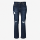 Jasmin Blau Gebleichte Skinny-Jeans für einen Trendigen und Bequemen Look