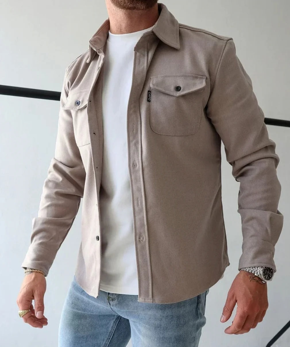 Benton – Stylische Herren Casual Hemd Jacke für den Alltag