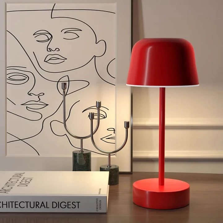 Kabellose Dimmbare Tischlampe mit Akku 1