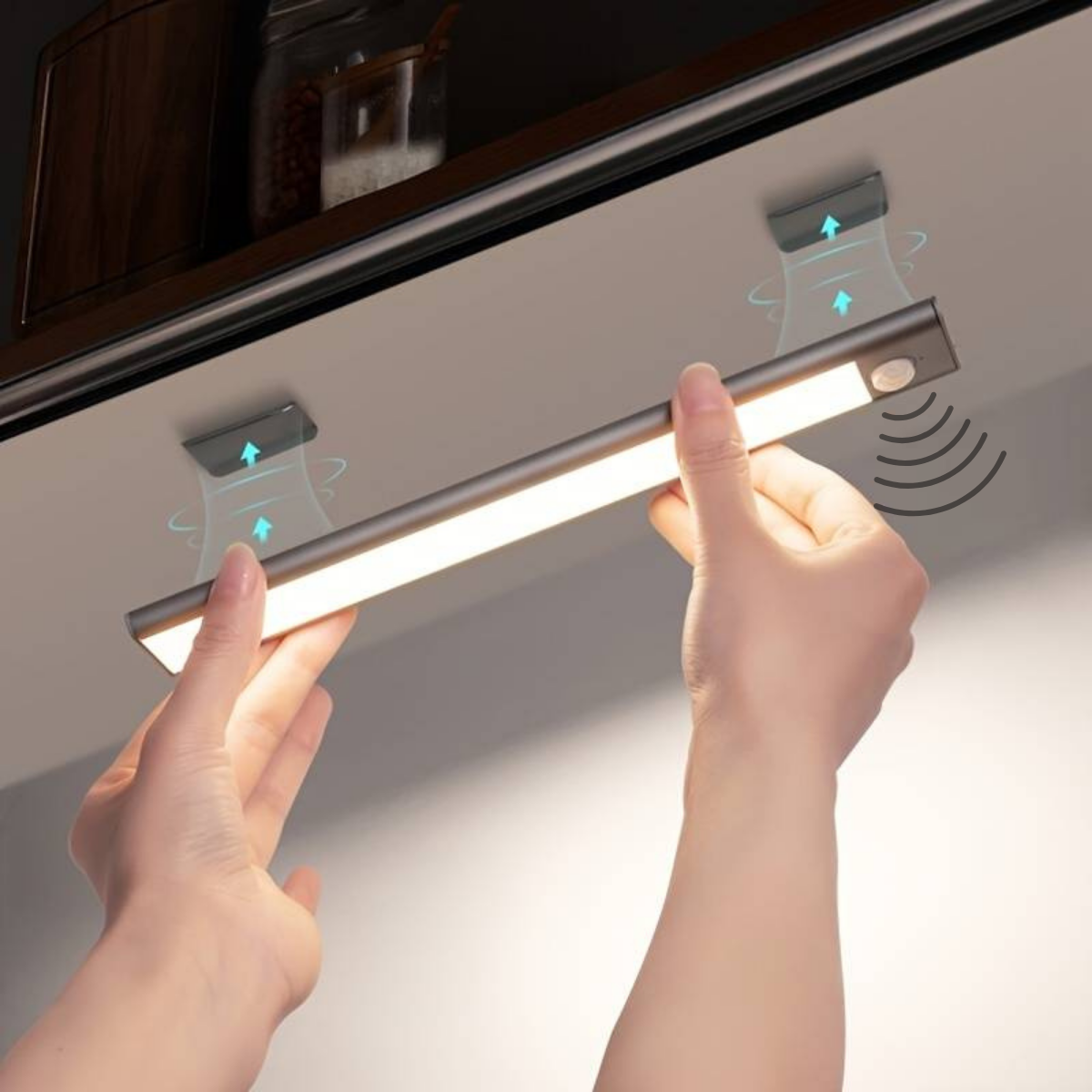 Kabelloses LED-Licht mit Sensor 0