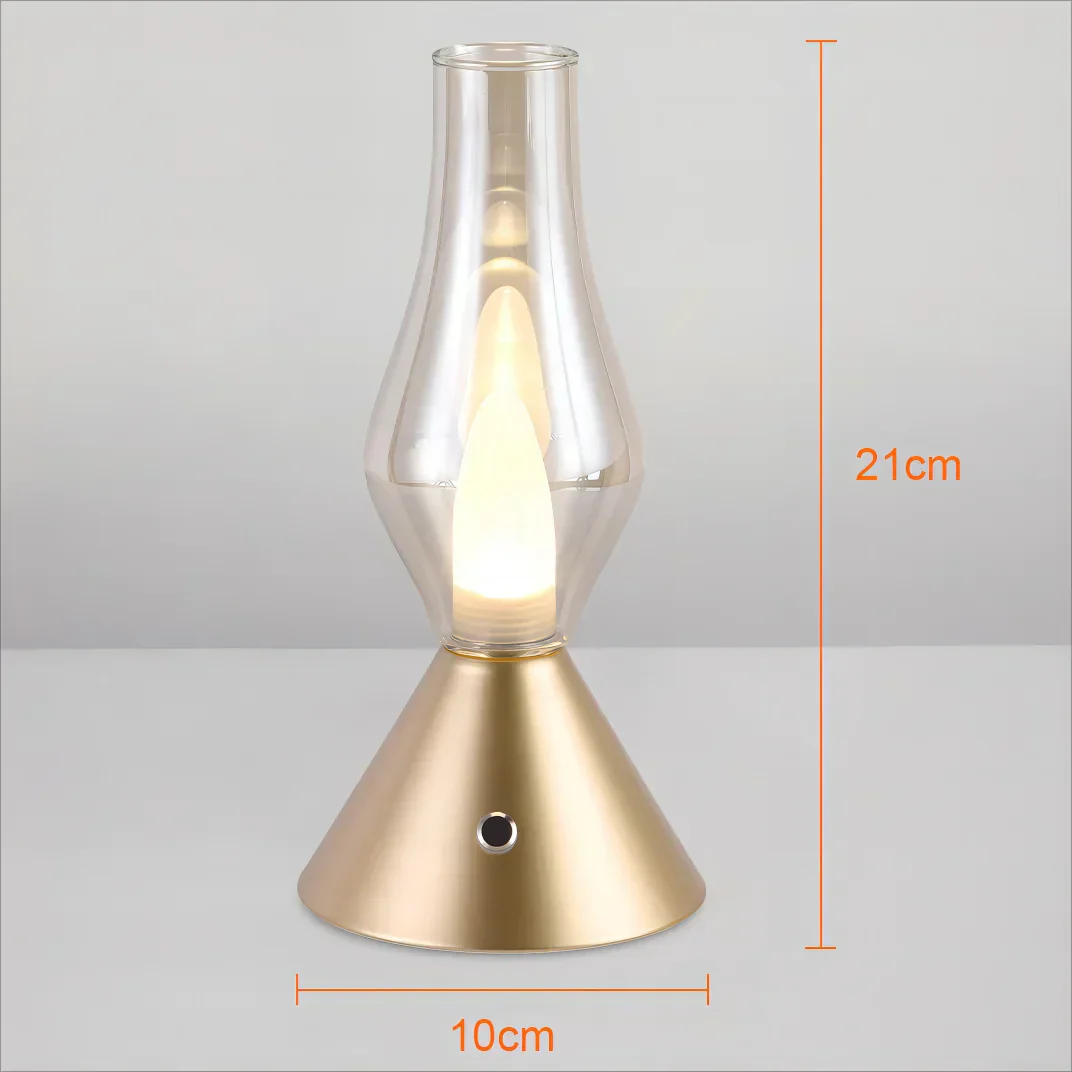 Romantische Nachttischlampe für eine warme Atmosphäre