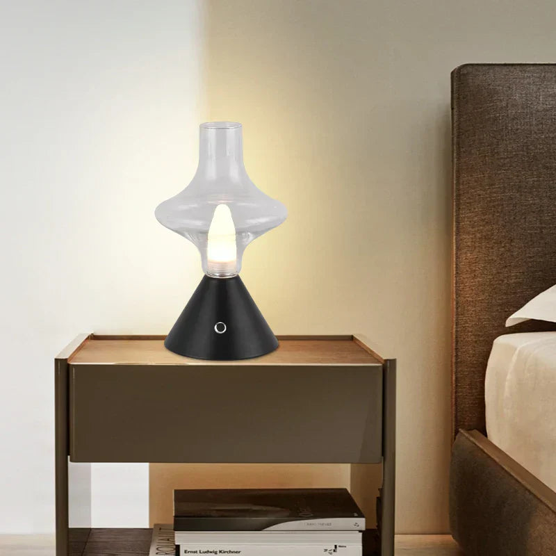 Romantische Nachttischlampe für eine warme Atmosphäre