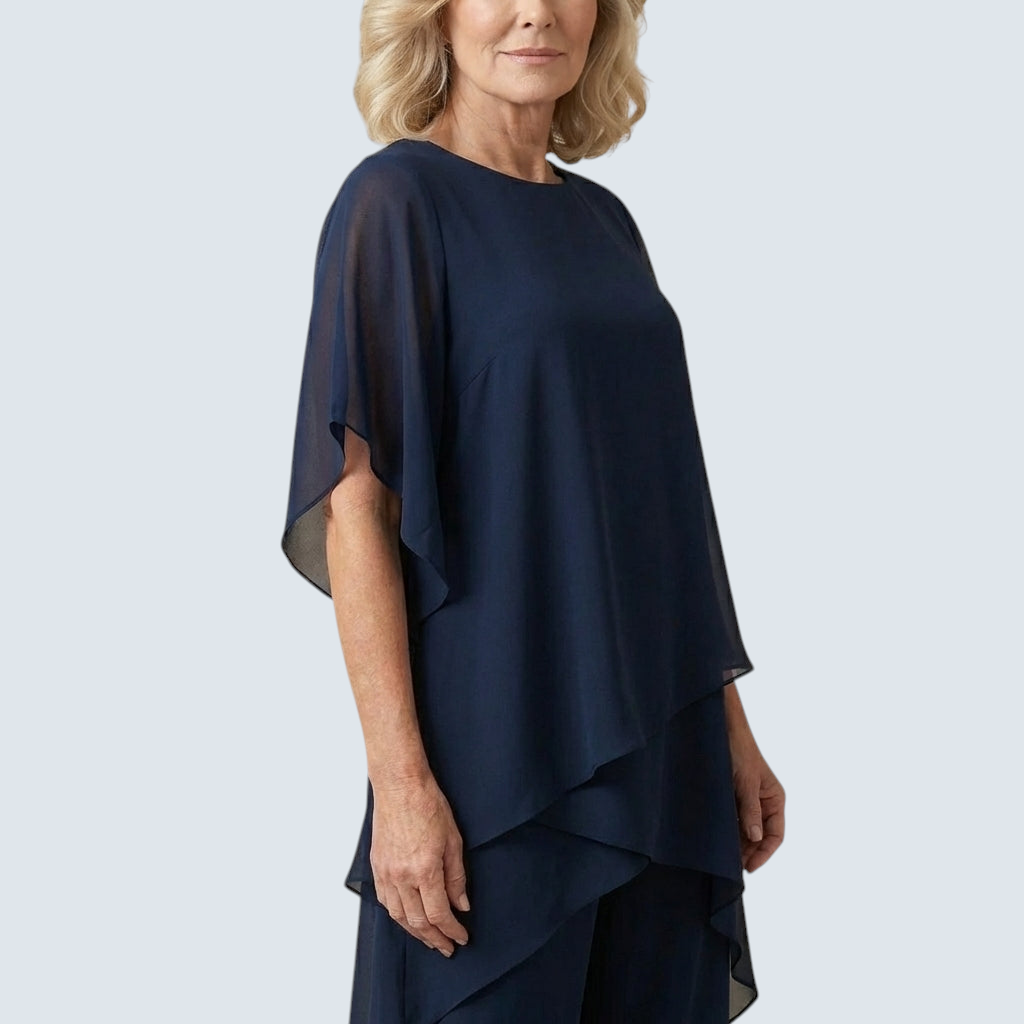 Damen Lagen-Set - Eleganter Zweiteiler mit weichem Fall