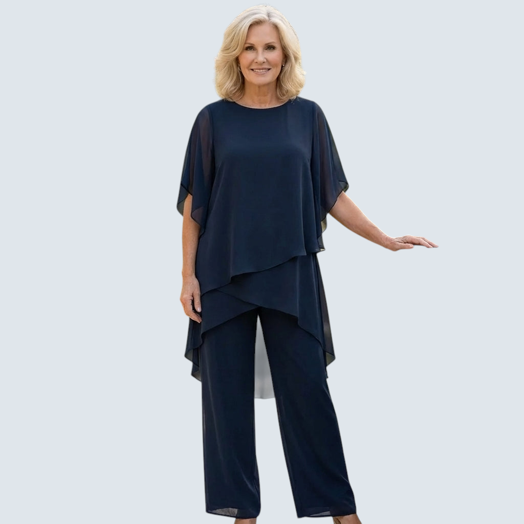 Damen Lagen-Set - Eleganter Zweiteiler mit weichem Fall