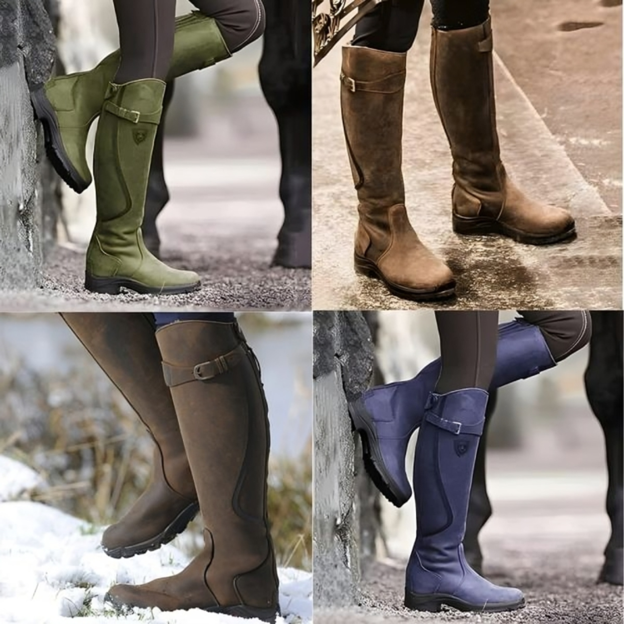 SAELA - Elegante und trendige Leder-Stiefeletten
