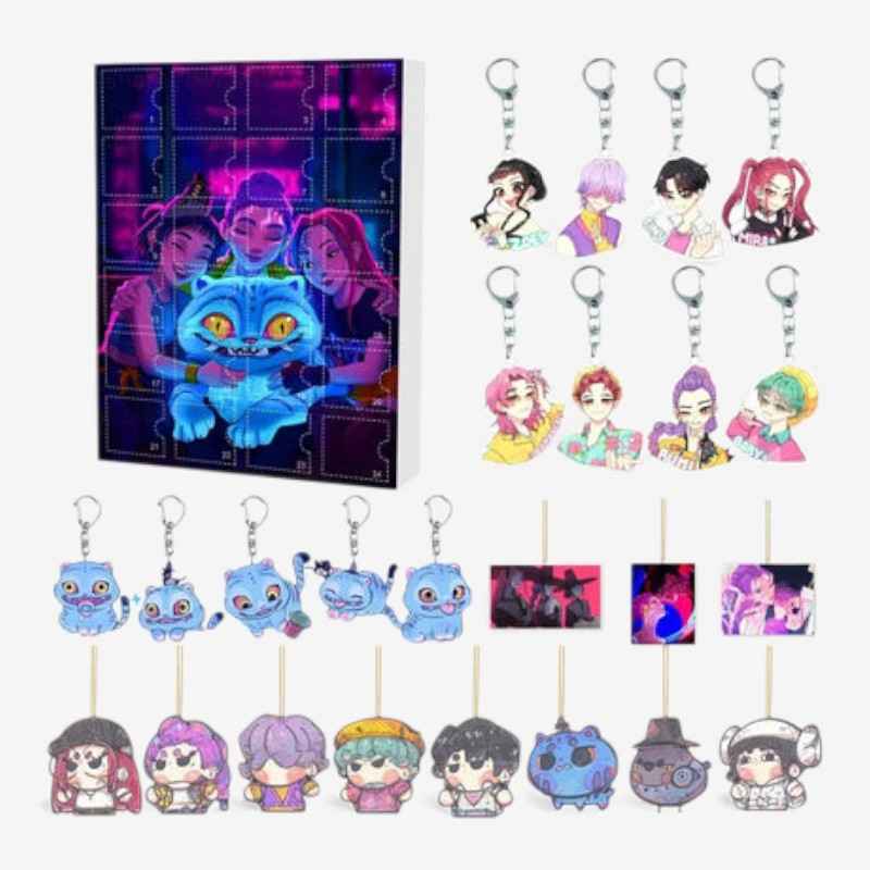 MysticHunt Dämonenjäger Adventskalender – Perfektes Weihnachtsgeschenkset für Abenteurer