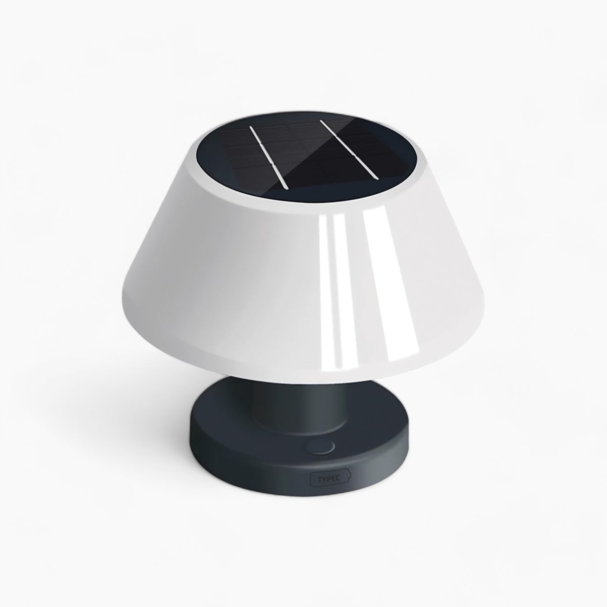 Wasserdichte solarbetriebene LED-Tischlampe IP65 - Umweltfreundliche Beleuchtung mit Solarenergie