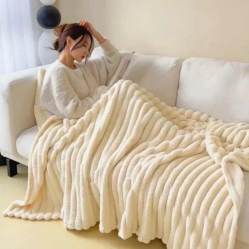 Kuscheldecke aus Plüsch für ultimativen Komfort