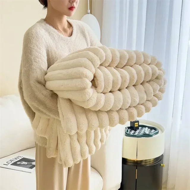 Kuscheldecke aus Plüsch für ultimativen Komfort