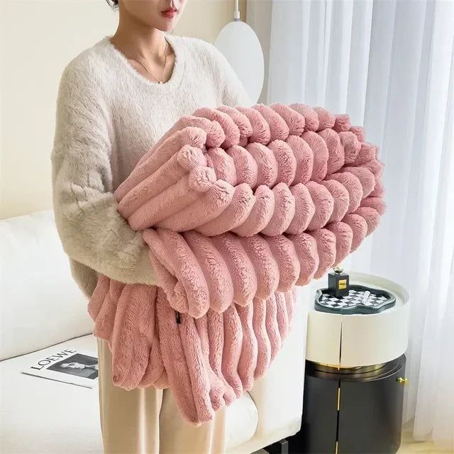 Kuscheldecke aus Plüsch für ultimativen Komfort