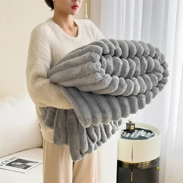 Kuscheldecke aus Plüsch für ultimativen Komfort