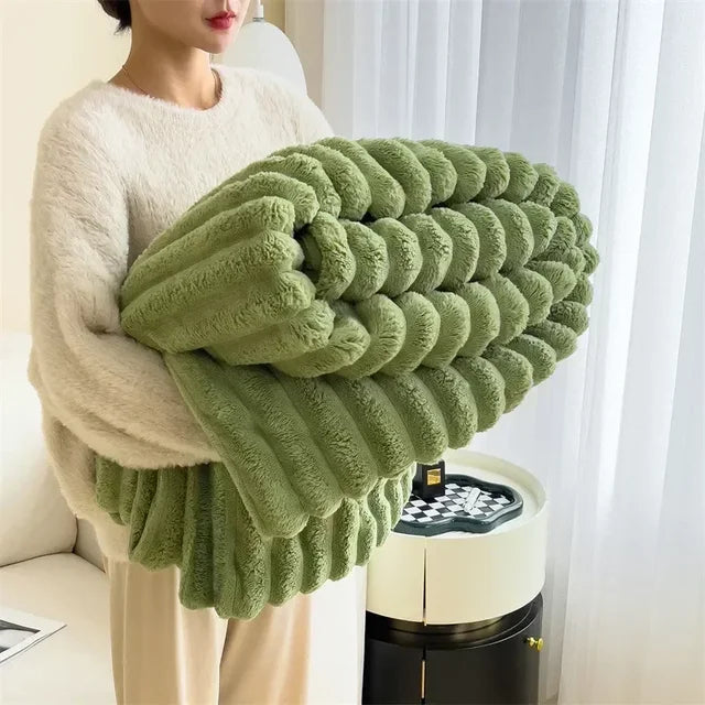 Kuscheldecke aus Plüsch für ultimativen Komfort