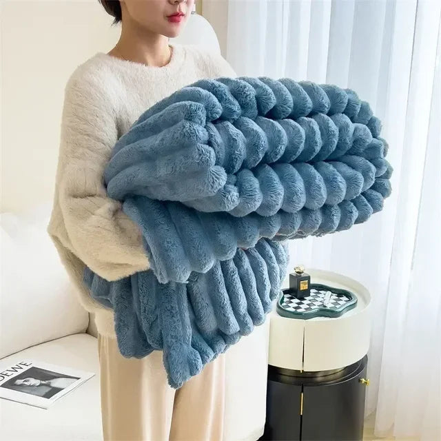 Kuscheldecke aus Plüsch für ultimativen Komfort